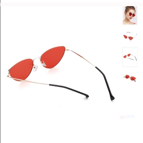 Red Oval Frames - Picture 6 of 8